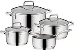 Kela Kochtopf-Set Flavoria Edelstahl Silber 4-teilig induktionstauglich