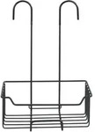 Wenko Dusch-Caddy Milo schwarz Edelstahl 25 x 36 x 14 cm ohne Bohrung