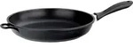Keck Lang Bratpfanne Kerros Schwarz Aluguss 32 cm Durchmesser