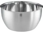 R&ouml;sle Sch&uuml;ssel Edelstahl Basic Line Silber mit Sch&uuml;ttrand 21 x 21 x 11,5 cm
