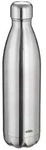 Cilio Isolierflasche Elegante Schwarz Edelstahl Doppelwand 500 ml kohlens&auml;uregee...