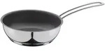 K&uuml;chenprofi Pfanne MINI Edelstahl Silber 16 cm Antihaftbeschichtung