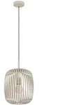 Eglo Leuchten H&auml;ngeleuchte Romazzina sandfarbener Stahl Durchmesser 33 cm