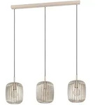 Eglo Leuchten H&auml;ngeleuchte Romazzina sandfarbener Stahl L&auml;nge ca. 90 cm