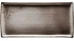 Creatable BBQ-Servierplatte Nature Collection steingraues Steinzeug 33 x 17 cm