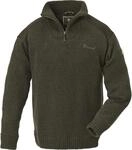 Pinewood Hurricane Sweater D.Green Melange S mbc4934