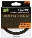 Fox Submerge Naturals sinking braid x 600m 0.38mm 65lb/29.5kg sq0271