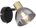 Globo 54305-1 Jay Strahler Metall Schwarz, 1X E14