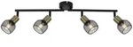 Globo 54028-4 Fiastra Strahler Metall Schwarz Matt, 4X E14