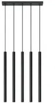 Sollux SL.0472 Pendelleuchte PASTELO 5 schwarz