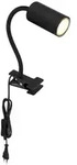 Robby Klemmstrahler Metall Schwarz Matt, 1X Gu10