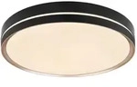 Globo 41759-40 Manni Deckenleuchte Metall Schwarz, Led