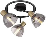Globo 54305-3 Jay Strahler Metall Schwarz, 3X E14