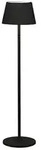 Pomezia USB-Stehlampe schwarz, 2700/3000/4000K+RGB, dimmbar