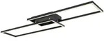 Globo 67243-36B Tatjana Deckenleuchte Metall Schwarz Matt, Led