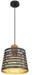 Globo 15451H Ablona H&auml;ngeleuchte Metall Schwarz Matt, 1X E27