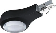 URail Verbinder Endkappe 123x57mm 5,3W Schwarz