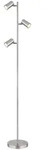 Robby Stehleuchte Metall Nickel Matt, 3X Gu10 Led
