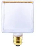E27 LED Floating Cube 86 klar warmwei&szlig;