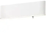 Siegfried Wandleuchte Aluminium Wei&szlig;, Led