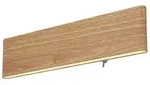 Siegfried Wandleuchte Metall Holzoptik, Led