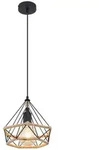 Globo 69029H2 Ulleu H&auml;ngeleuchte Metall Schwarz Matt, 1X E27