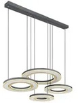 Blasius H&auml;ngeleuchte Metall Schwarz, Led