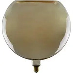 E27 LED Floating Globe 300 smokey grau warmwei&szlig;