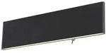 Siegfried Wandleuchte Aluminium Schwarz, Led