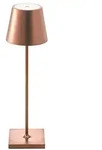 Akku-Tischleuchte Nuindie USB-C 380mm bronzefarben