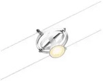 CorDuo Seilsystem Cardan Einzelspot GU5,3 max. 10W 12V Wei&szlig; matt Chrom