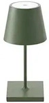 Akku-Tischleuchte Nuindie mini 250mm tannengr&uuml;n
