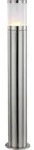 Xeloo Au&szlig;enleuchte Edelstahl Silber Gl&auml;nzend, 1X E27