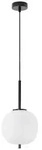 Nova Luce 9624074 Lato E14 Pendelleuchte Schwarz, Wei&szlig;