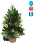 N&auml;ve LED-Tannenbaum NOEL gold