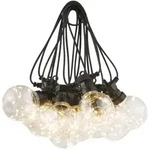 Almaga Led Lichterkette Kunststoff Schwarz, 10X Led