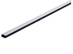 LED Strip Profil Base Wei&szlig;er Diffusor 1m Schwarz