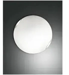 Fabas Luce Fox Deckenleuchte E27 2X60W Metall und Glas Weiss