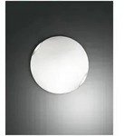 Fabas Luce Fox Deckenleuchte E27 1X60W Metall und Glas Weiss