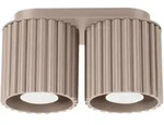 Sollux SL.1815 Deckenleuchte AURA 2 taupe GU10