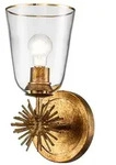Elstead Lighting Staring Wandleuchte Goldfarben STARING-1WB-DG-CLEAR