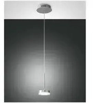 Fabas Luce Dunk Pendelleuchte LED 1x8W Metall- und Methacrylat Aluminium...