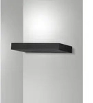 Fabas Luce Guia Wandleuchte 3799-22-101 Schwarz IP20