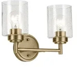 Kichler Winslow Wandleuchte Messing KL-WINSLOW-2W-NBR