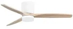 Nova Luce 9952376 ALOA Ventilator Wei&szlig;/Braun