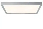 LED Panel Lunar eckig 600x600mm 3000K Chrom matt
