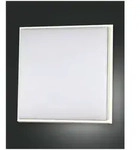 Fabas Luce Desdy Deckenleuchte LED 30W Aluminium und Polycarbonat Weiss