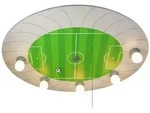 Deckenleuchte Fu&szlig;ball-Stadion