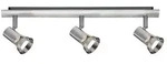 Wand-/Deckenleuchte Teja GU10 230V max. 3x10W dimmbar Nickel satiniert
