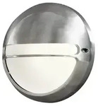 Wandleuchte Torino Aluminium, opales Glas